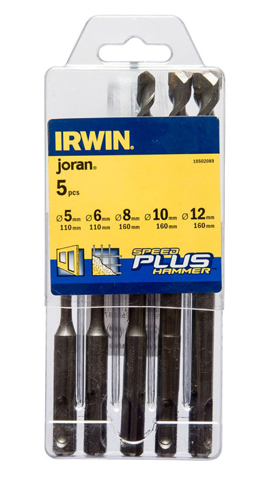 Irwin Speedhammer Plus hammerbor 5 dele